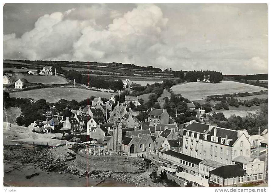 réf : N-14-1070   Saint Michel en Grève vue aérienne