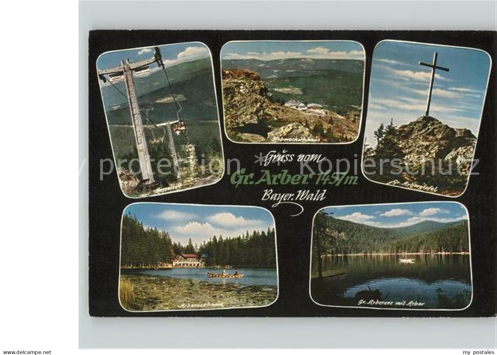 Regen Grosser Arber zwischen Cham und Regen Seilbahn