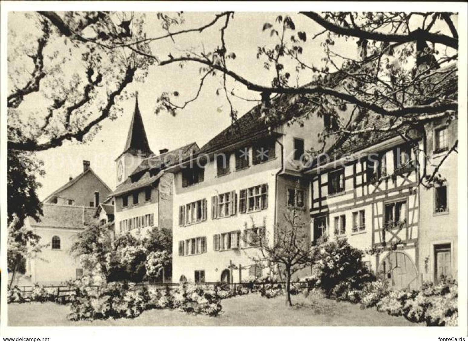 Regensberg Dielsdorf Oberburg mit Engelfridhaus