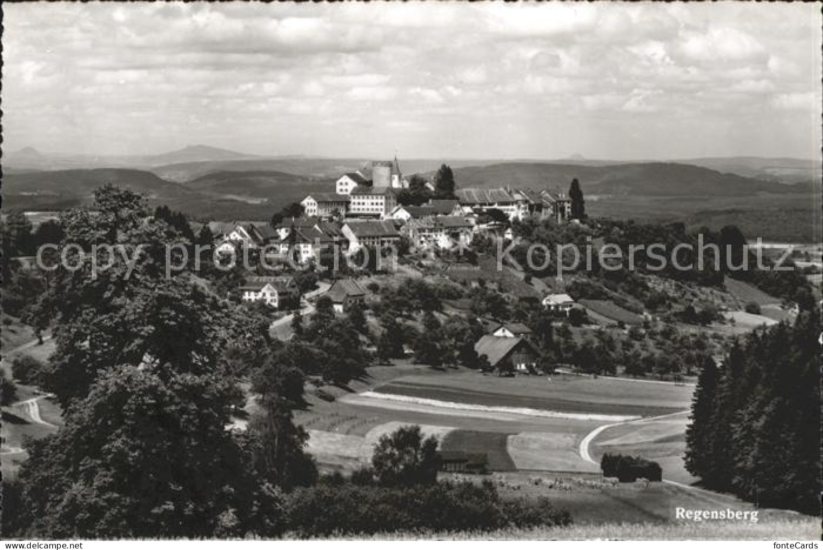 Regensberg Dielsdorf Panorama