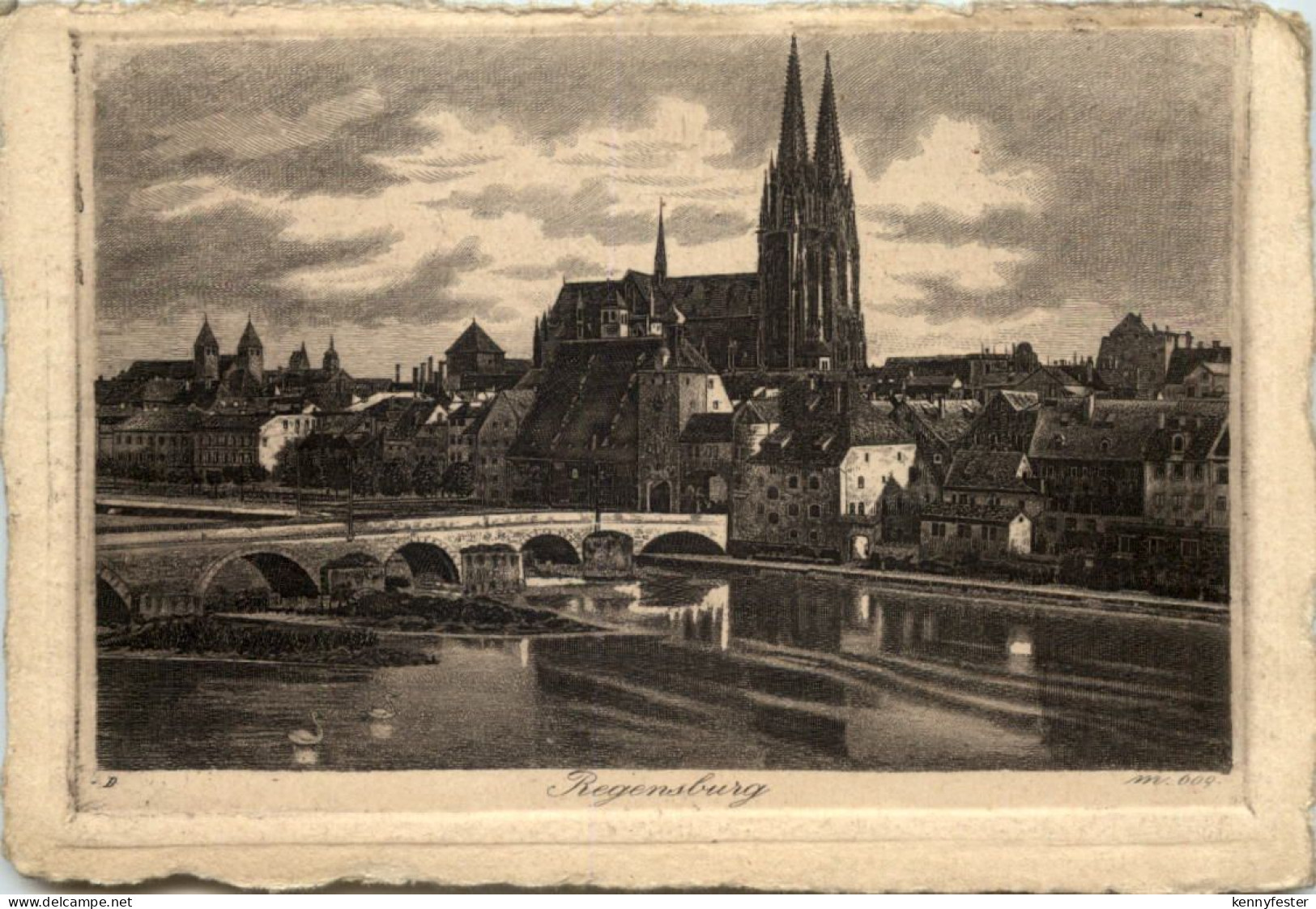 Regensburg - Radierung