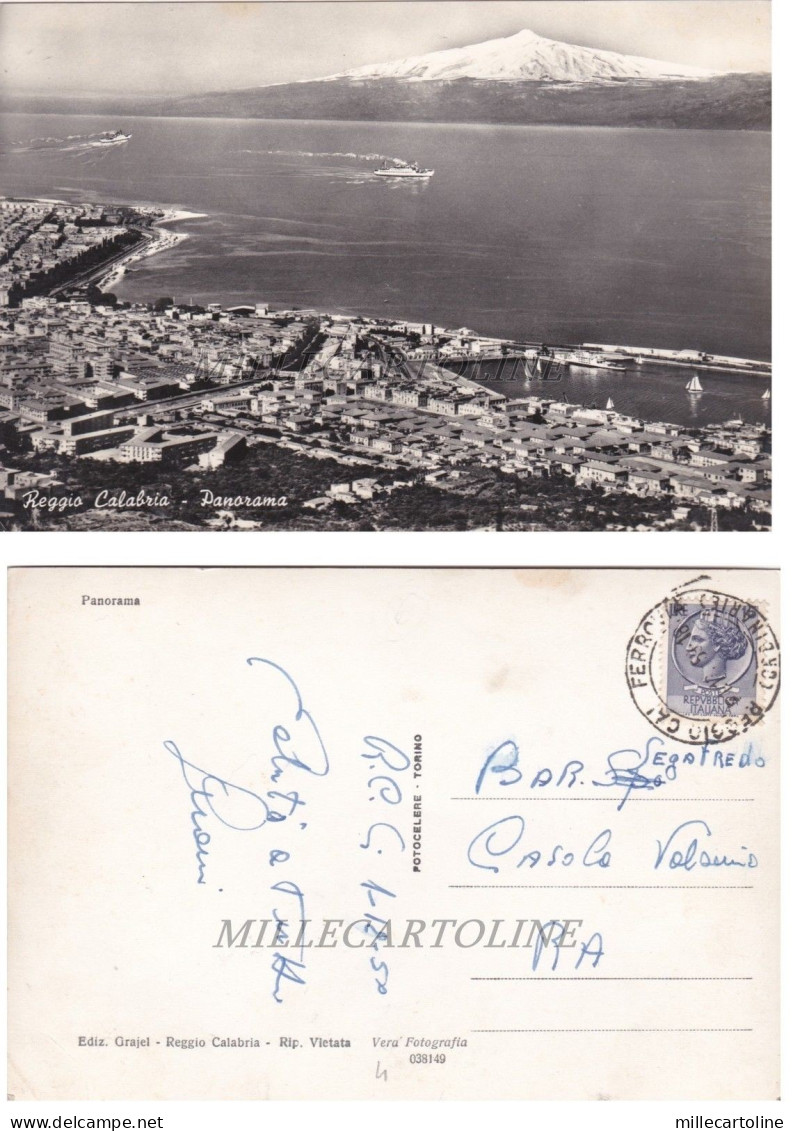 REGGIO CALABRIA: Panorama  1959