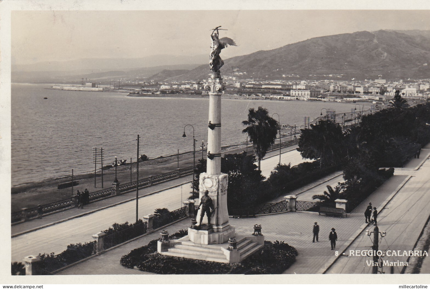REGGIO CALABRIA: Via Marina    1933