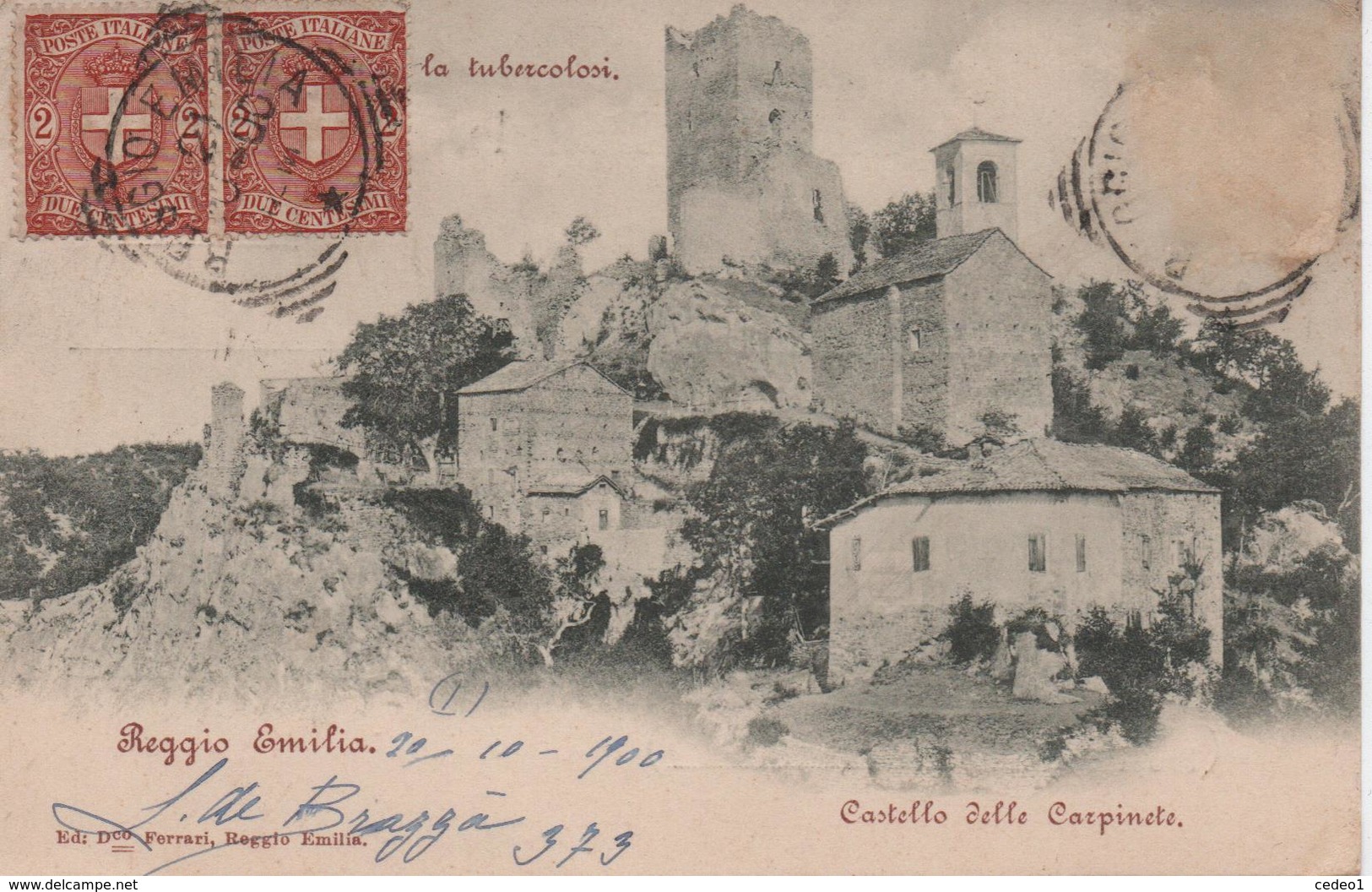 REGGIO EMILIA  CASTELLO DELLE CARPINETE  EN 1900