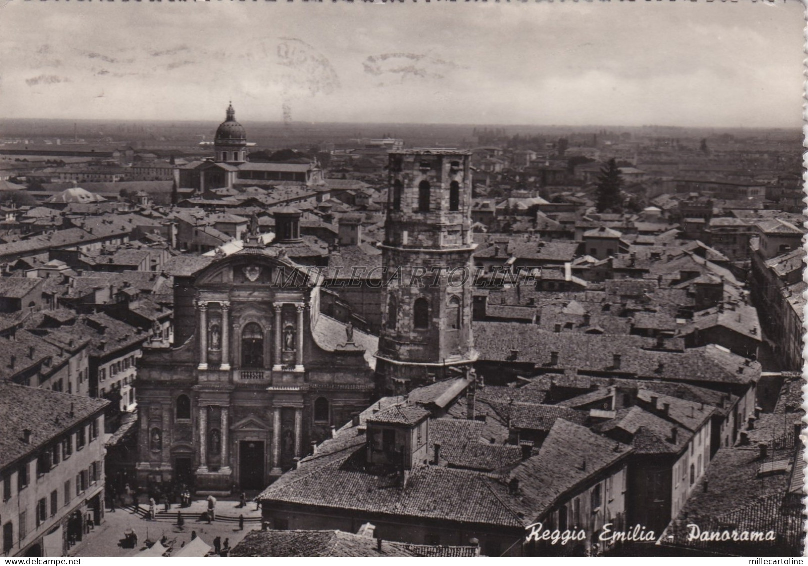 REGGIO EMILIA - Panorama 1957