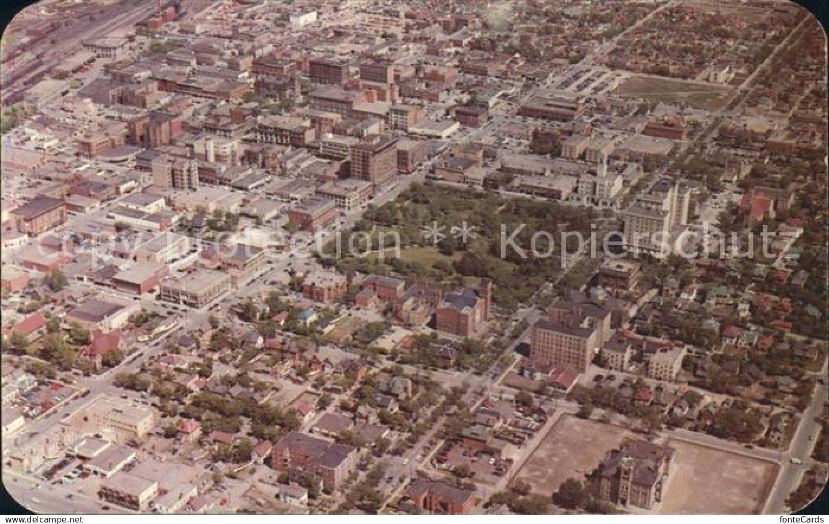 Regina Saskatchewan Aerial view