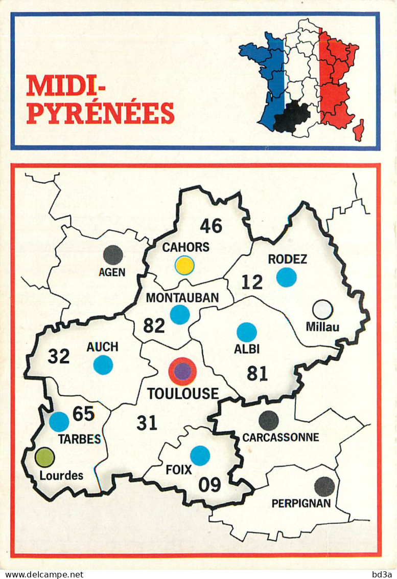 REGION - MIDI PYRENEES