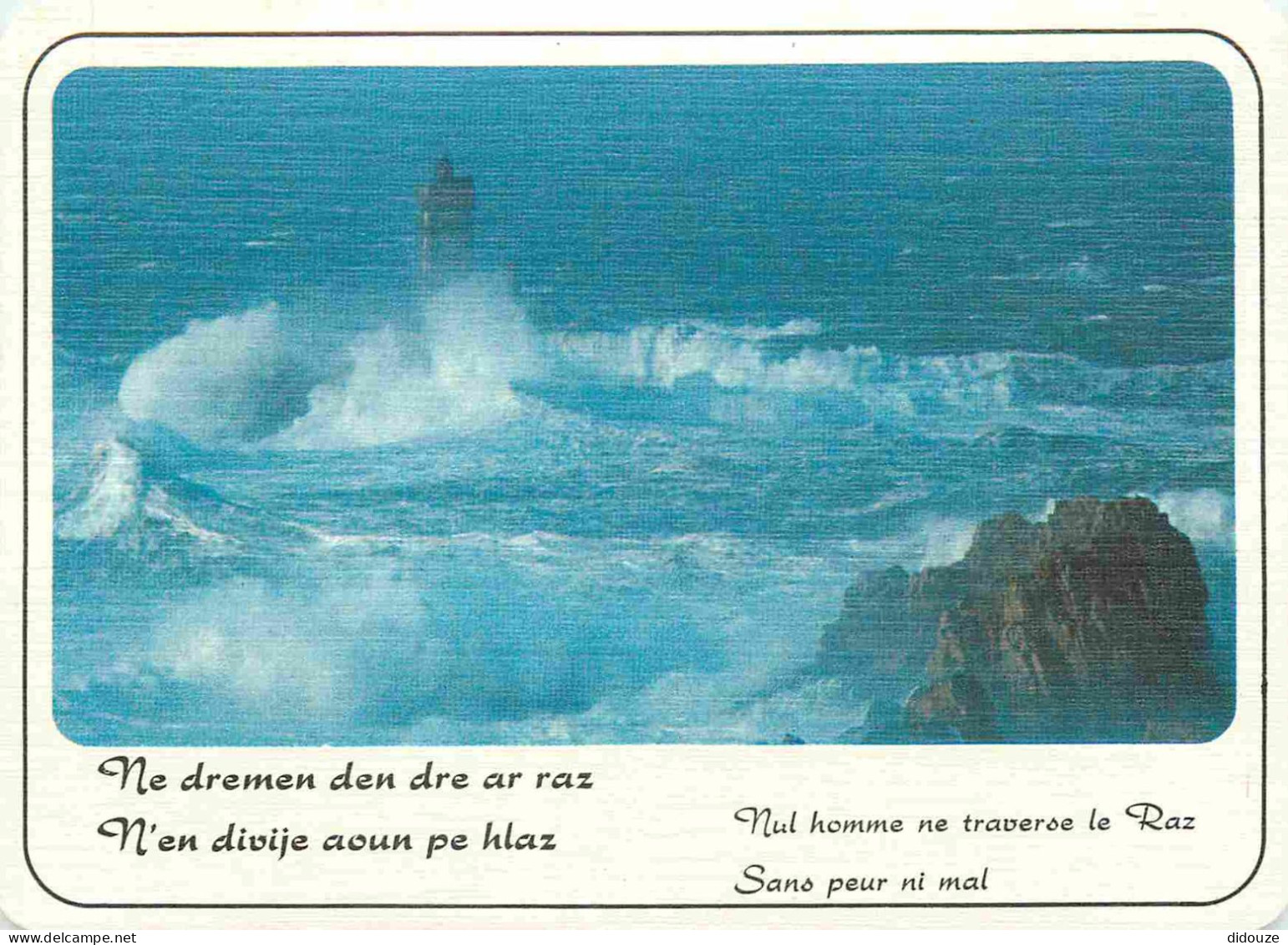 Régions - Bretagne - Sagesse de Bretagne - Effet de Vagues - CPM - Voir Scans Recto-Verso