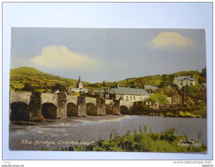 The  BRIDGE  -  CRICKHOWELL  (carte couleur)   1965