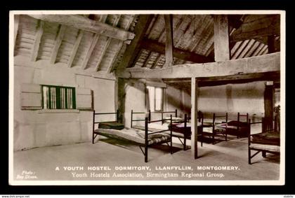 ROYAUME-UNI - PAYS DE GALLES - MONTGOMERYSHIRE - A YOUTH HOSTEL DORMITORY LLANFYLLIN - AUBERGE DE JEUNESSE