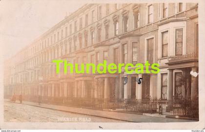 CPA PHOTO RPPC LONDON WARWICK ROAD