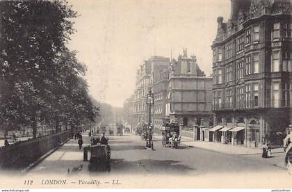 England - LONDON - Piccadilly Circus - Publ. Levy L.L. 112