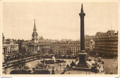 CPA Nelsons Column Trafalgar Square London
