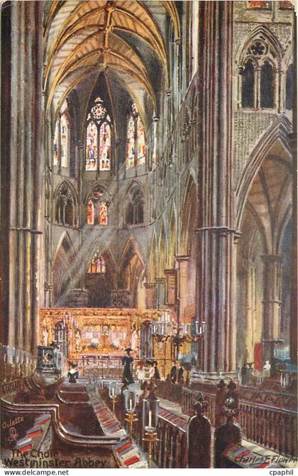 CPA The Choir Westminster Abbey