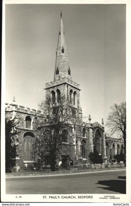Bedford Bedfordshire PauL s Church