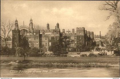 Eton Berkshire College River