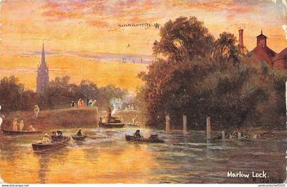 uk2167 marlow loch buckinghamshire  real photo uk