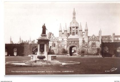 CPA CAMBRIDGE -fountain king's college