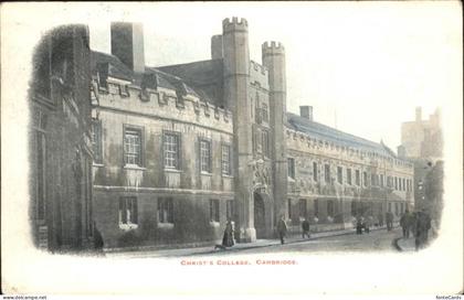 Cambridge Cambridgeshire Christ's College