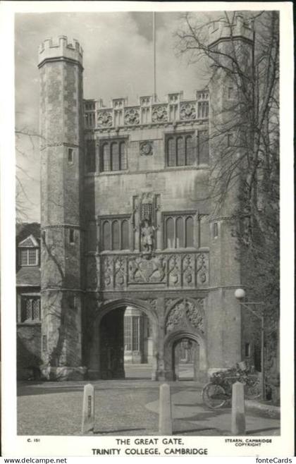Cambridge Cambridgeshire Trinity College