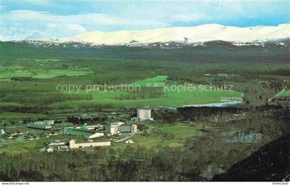 St Ives Huntingdonshire UK Panorama Aviemore Centre and the Cairngorm Mountains