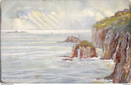 A788 England 1906 Land's End Penzance vintage postcard