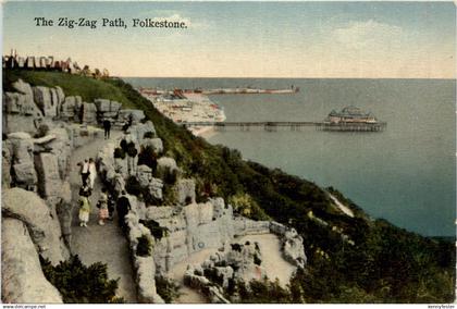 Folkestone - Zig-Zag Path