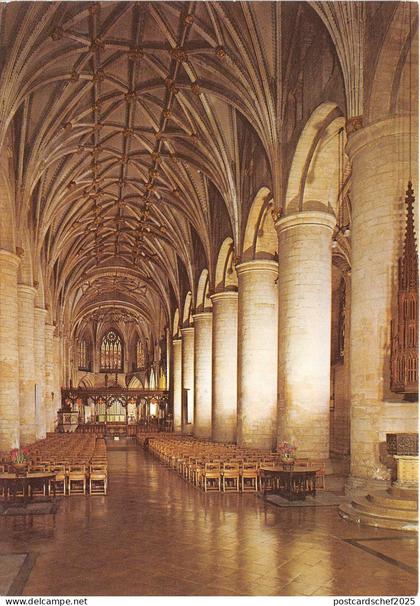B87526 the nave  gloucestershire tewkesbury abbey  uk