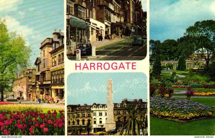 Harrogate, Mehrbild-AK, 1977