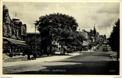 Harrogate - Royal Hall & Parliament Street