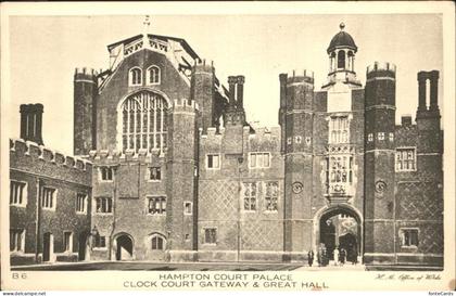 Hampton Court Palace Clock Court Gateway Great Hall