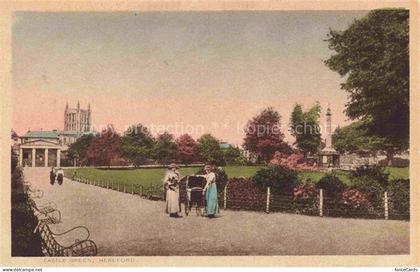 Hereford  Herefordshire UK Castle Green
