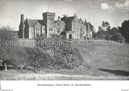 Herefordshire, County of Brockhampton Court Hotel