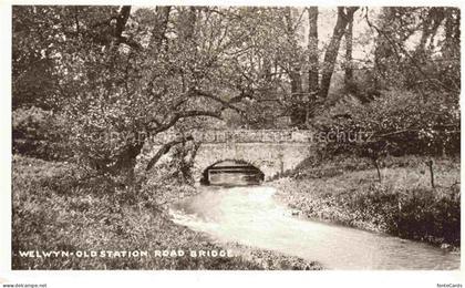 Welwyn Hatfield Hertfordshire UK Old Station Road Bridge