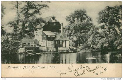Royaume-Uni - Angleterre - Huntingdonshire - Houghton Mill - Moulins à eau - état