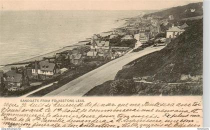 Sandgate Folkestone UK View from Folkestone Leas