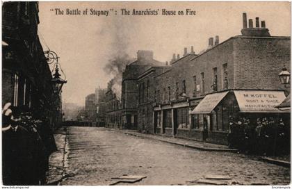 CPA  Carte Postale   Royaume Uni  London Sidney Street The Battle of Stepney     VM106601ok