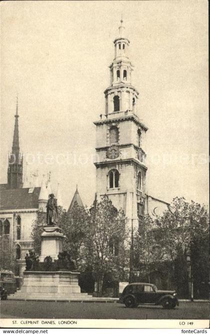 London Saint Clement Danes