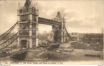 London Tower Bridge Thames Tower of Londen