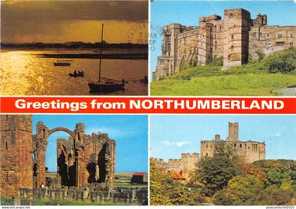 uk46016 greetings from northumberland uk