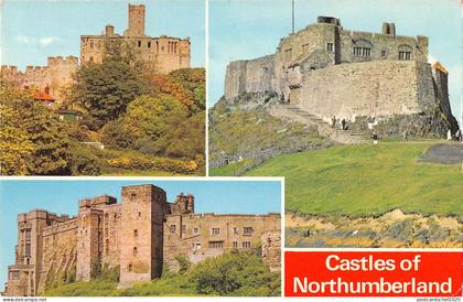 uk7910 castles of northumberland  uk