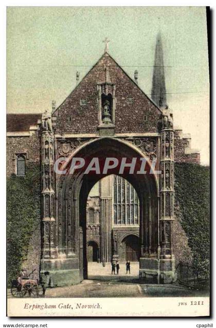 CPA Erpingham Gate Norwich