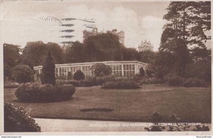 Nottingham Mongolia House Wollaton Hall Antique Postcard
