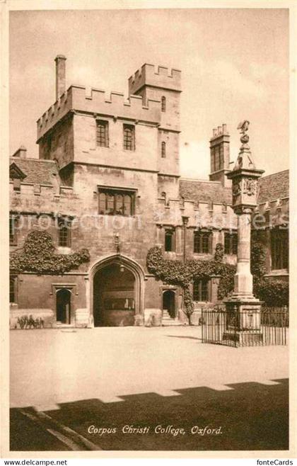 Oxford Oxfordshire Corpus Christi College