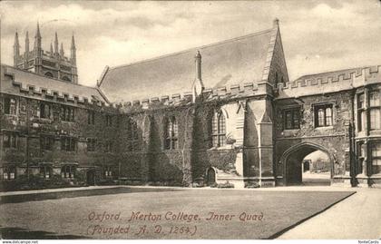 Oxford Oxfordshire Merton College