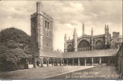 Oxford Oxfordshire New College