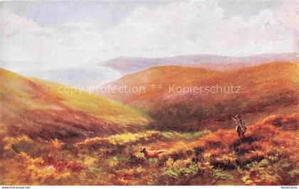 Porlock Somerset UK Panorama