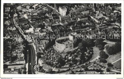 Tamworth Staffordshire Fliegeraufnahme