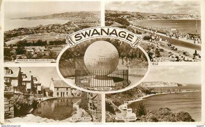 CPM Swanage Swanage from Ballard Down The Esplanade The Mill Pond The Two Bays