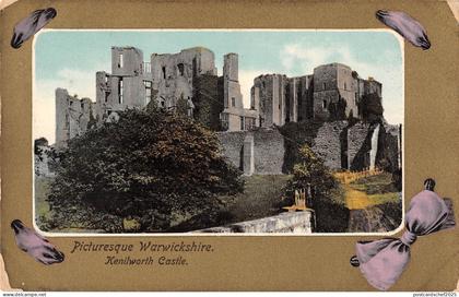 uk12222 picturesque warwickshire kenilworth castle  uk